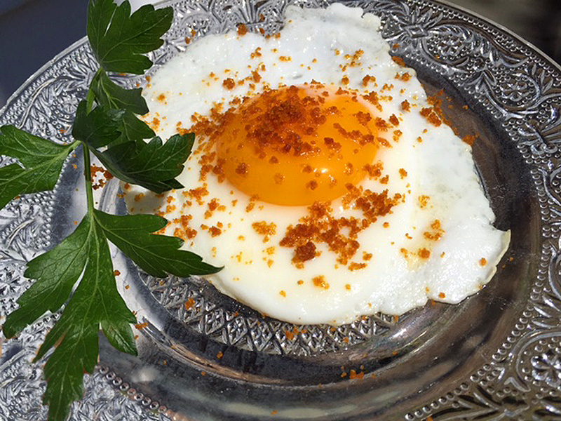 sunny side bottarga